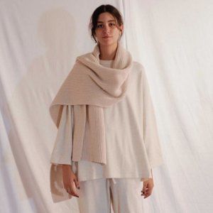 merino scarf in off-white - Can Pep Rey